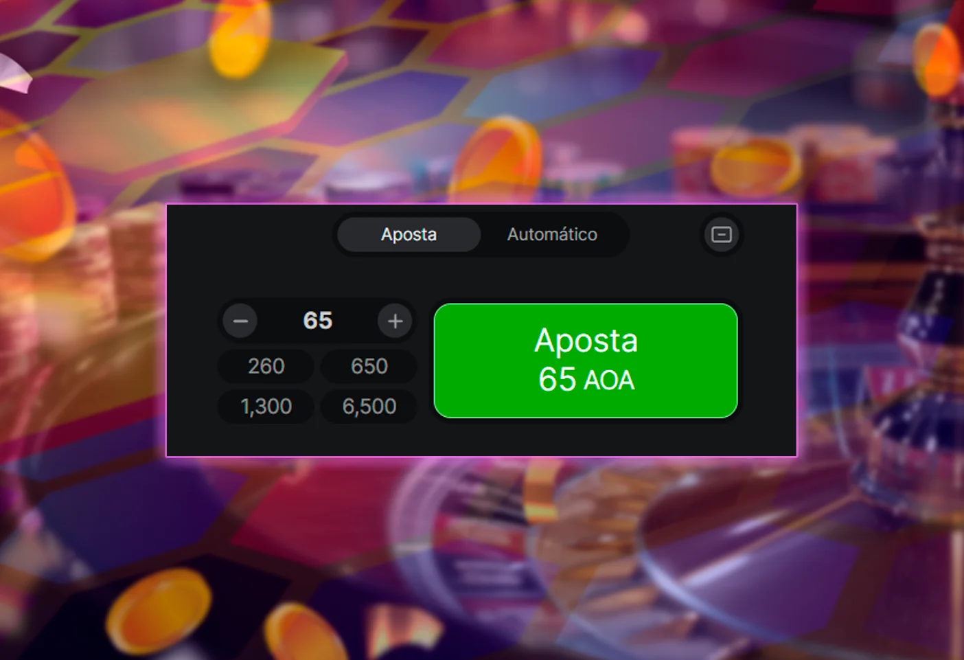 Voltar a fazer uma aposta