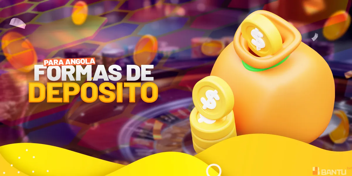 Métodos de depósito e retirada