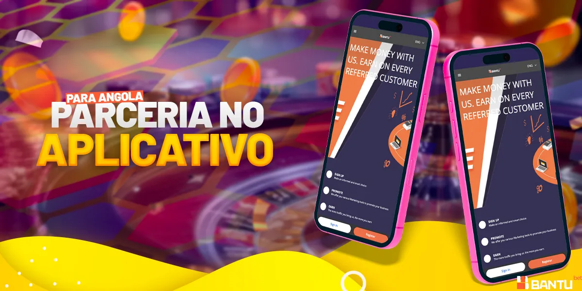 Parceria no aplicativo Android e iOS