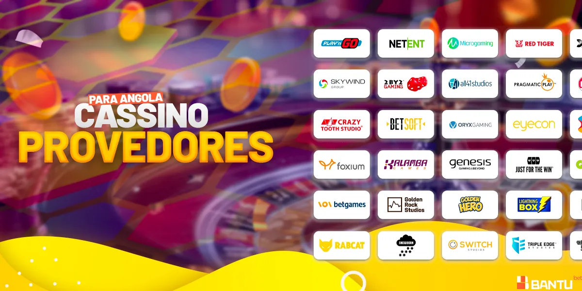 Provedores de jogos de cassino ao vivo